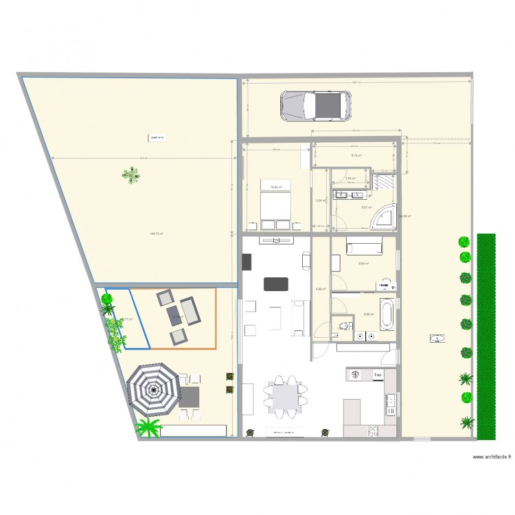 plan veore revu RDC apres refus mairie v2. Plan de 0 pièce et 0 m2