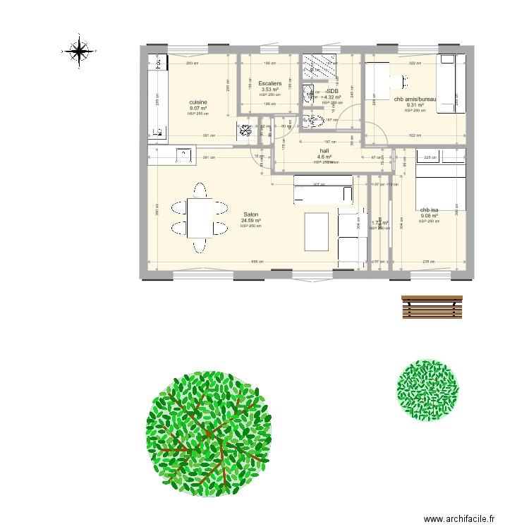 Isaplansnvelleversionmeublée26oct. Plan de 0 pièce et 0 m2