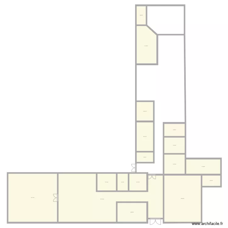 BATIMENT 3. Plan de BATIMENT 3. Plan de