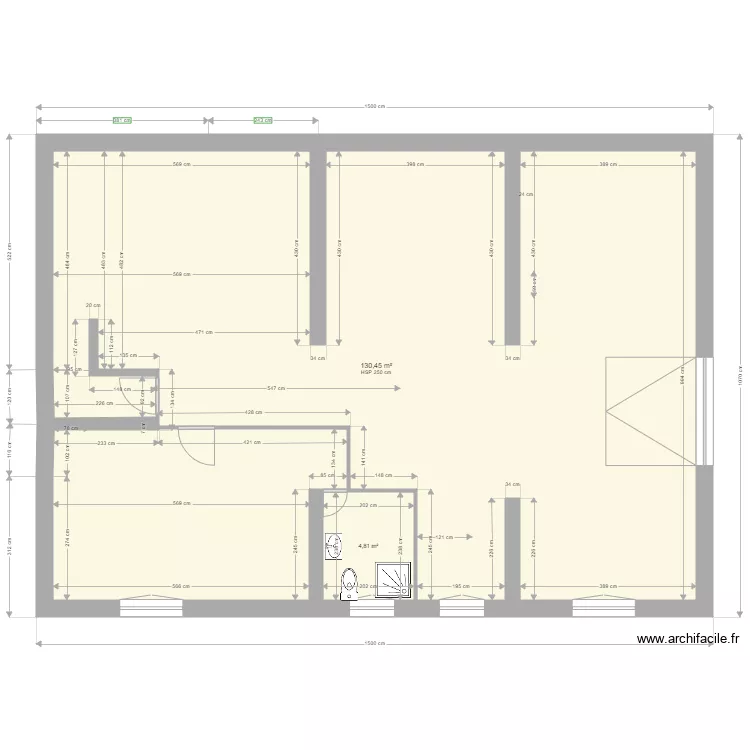 Yvrac SSSOL Existant ok. Plan de Yvrac SSSOL Existant ok. Plan de