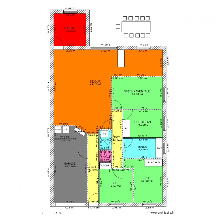 latoune et doudou. Plan de 0 pièce et 0 m2