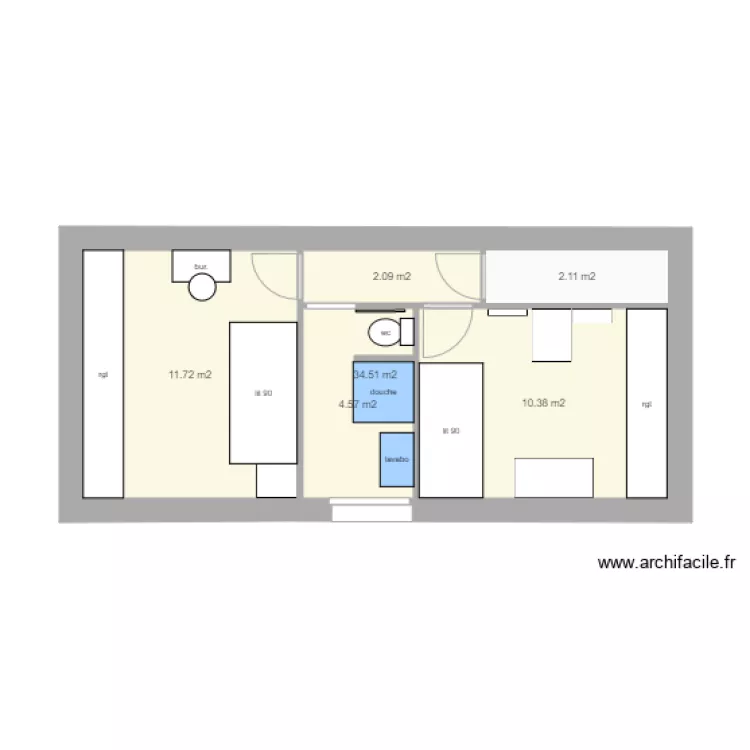 ETAGE. Plan de ETAGE. Plan de