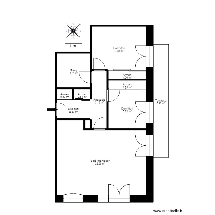 CR PRAT DE BAIX D ENVALIRA BLOC F 4 2 CANILLO. Plan de 0 pièce et 0 m2