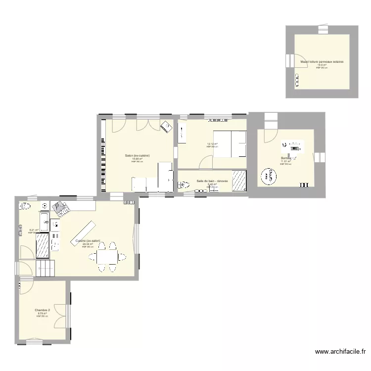 IDEFIX electricite. Plan de 