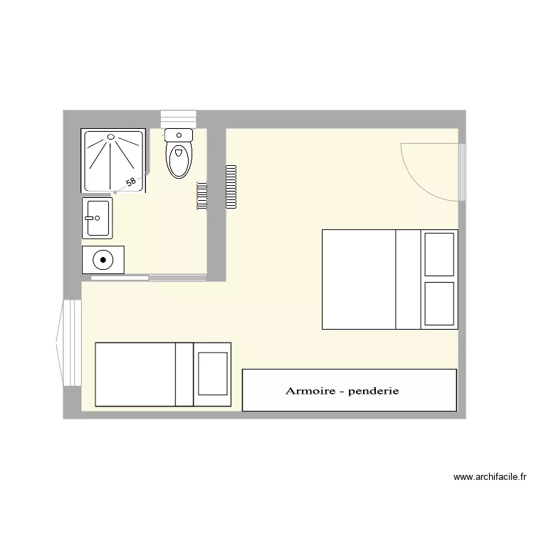 SdB Ch Blanche R&eacute;no. Plan de 