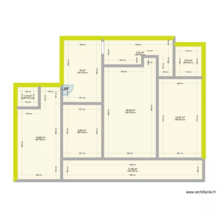sacavem existente. Plan de 
