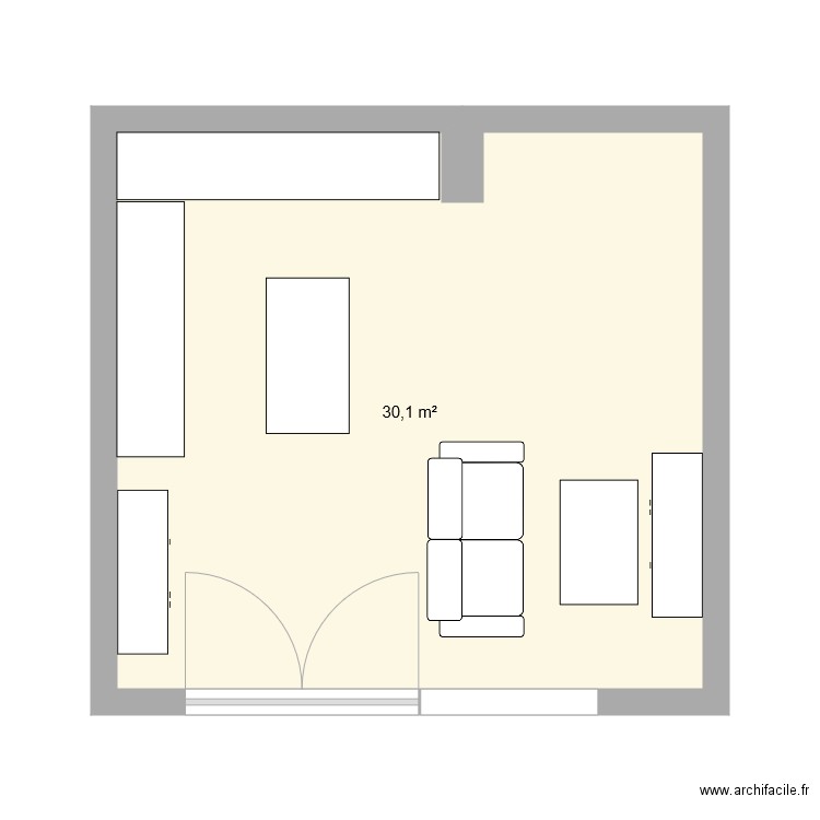 Cuisine angle. Plan de 0 pièce et 0 m2