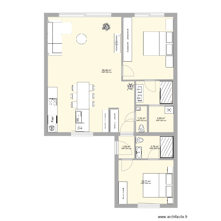 Projet maison La Panne 5. Plan de 0 pièce et 0 m2