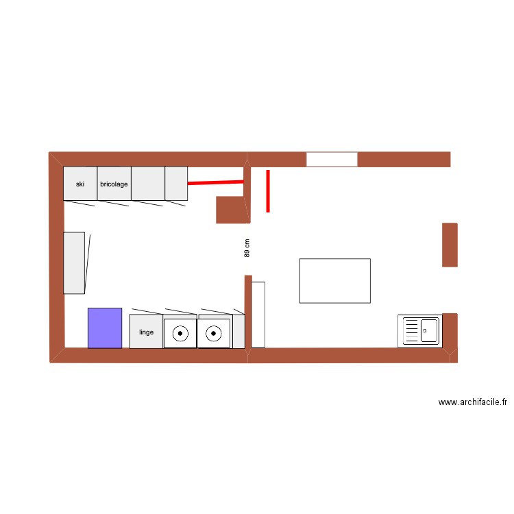 sous sol Boulogne . Plan de 0 pièce et 0 m2