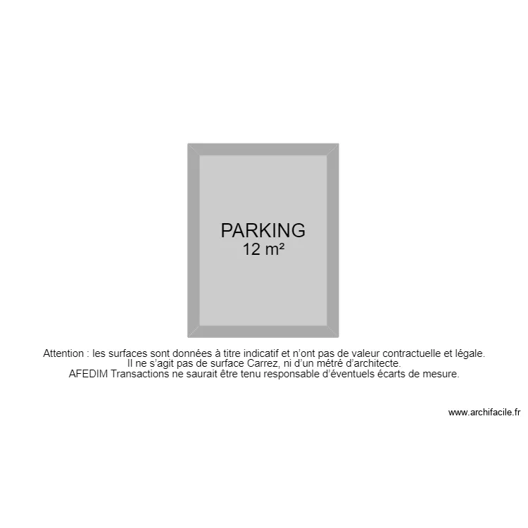 BI12142 - PARKING. Plan de BI12142 - PARKING. Plan de