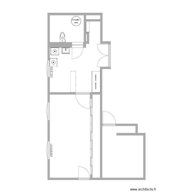 sous sol 41. Plan de 0 pièce et 0 m2