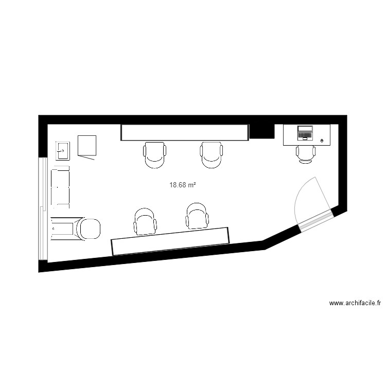 SUZAL COIFFURE ST DENIS. Plan de 0 pièce et 0 m2