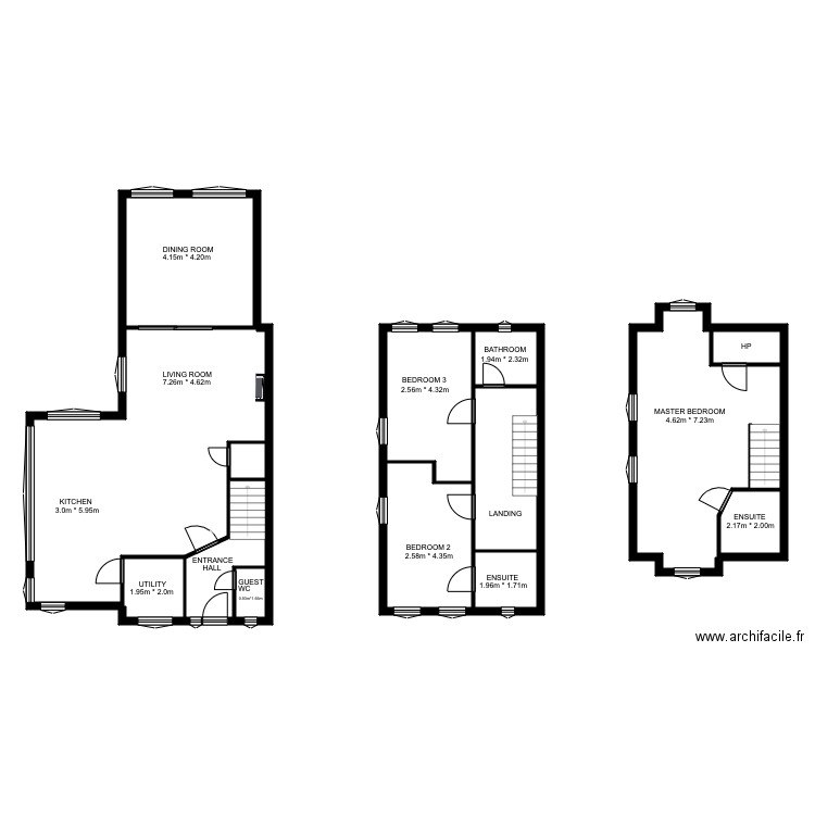 1 The Courtyard. Plan de 0 pièce et 0 m2