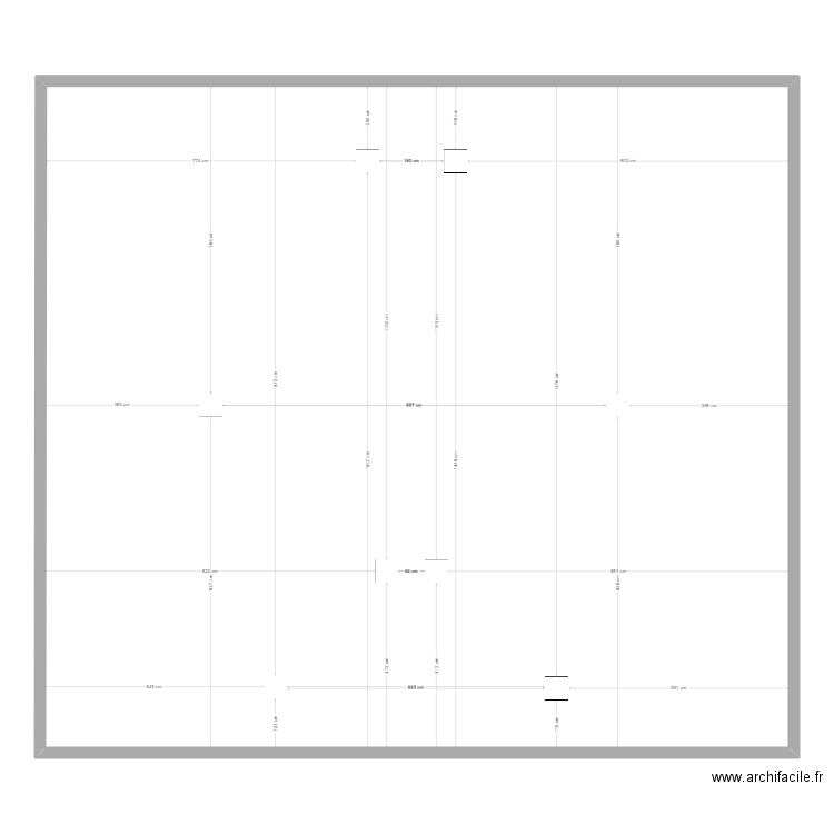 saint charles. Plan de 1 pièce et 307 m2