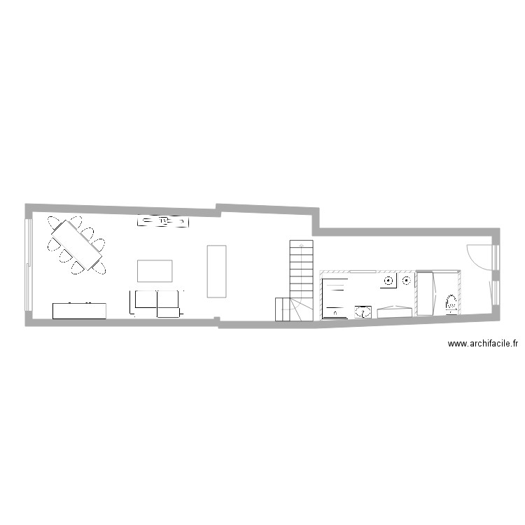 RDC CHATEAU 1. Plan de 0 pièce et 0 m2