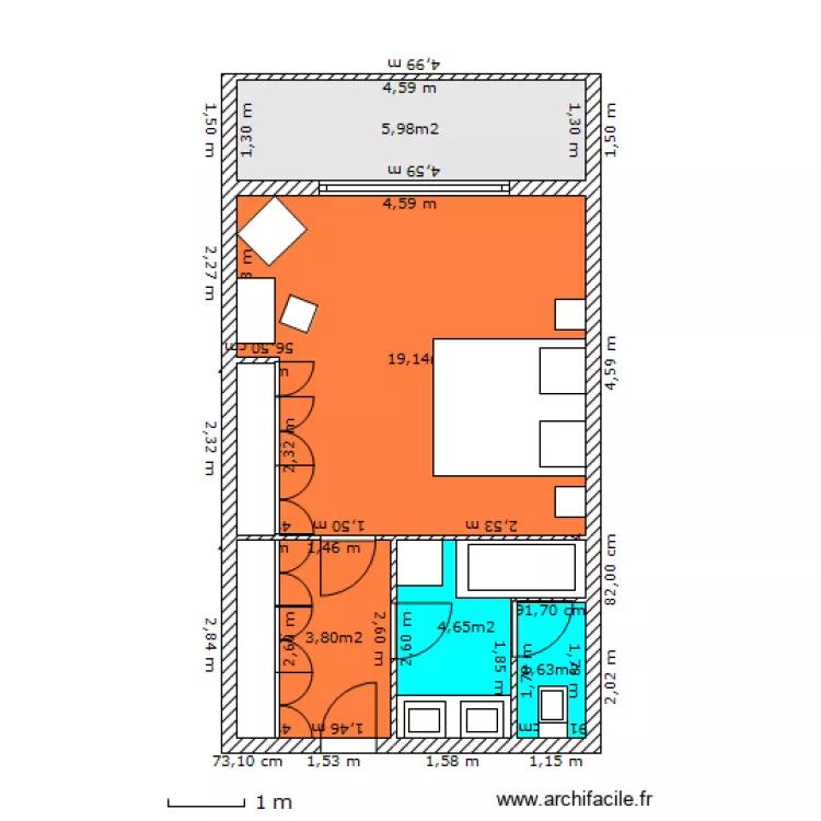 Annexe A Plan chambre. Plan de 