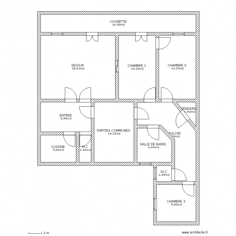 ROME RDC. Plan de 0 pièce et 0 m2