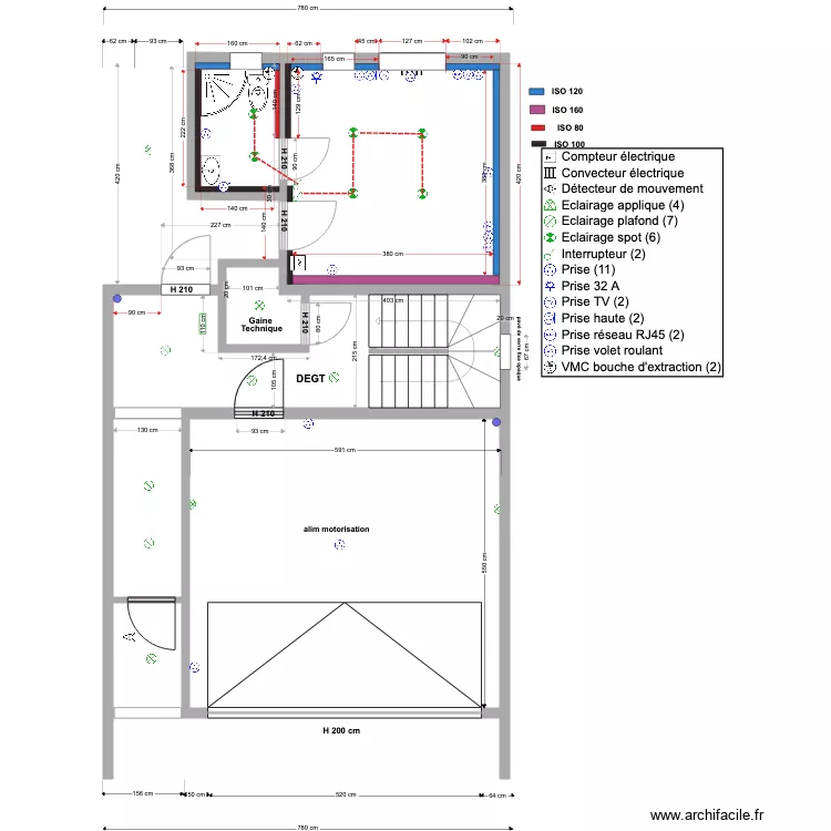 Studio lot B RDCH 11 08 2021. Plan de 