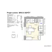 PROJET CUISINE STUDIO BRICOT DEPOT