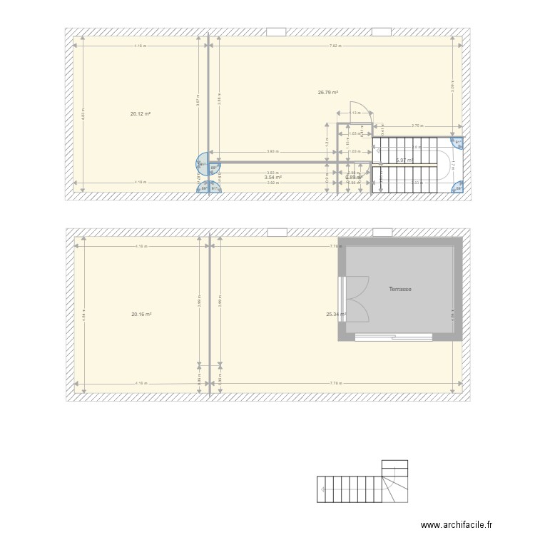 version 1. Plan de 0 pièce et 0 m2