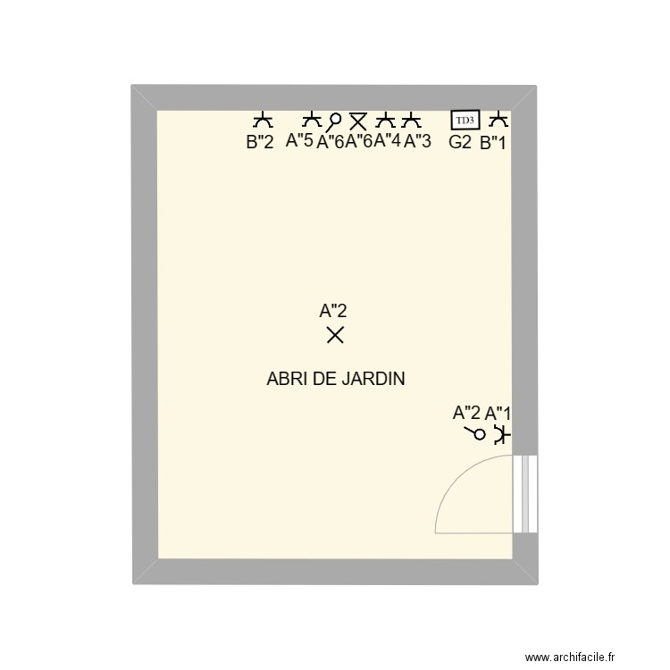 KEVIN ABRIS DE JARDIN. Plan de 0 pièce et 0 m2