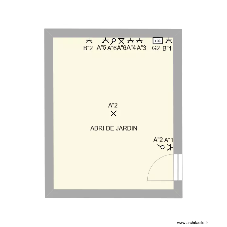 KEVIN ABRIS DE JARDIN. Plan de 