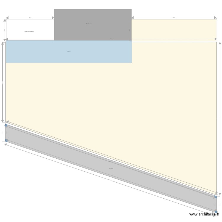 Cour Grand. Plan de 0 pièce et 0 m2