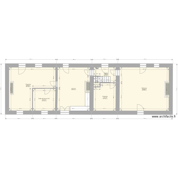 VILLATE PLAN RDC. Plan de 0 pièce et 0 m2