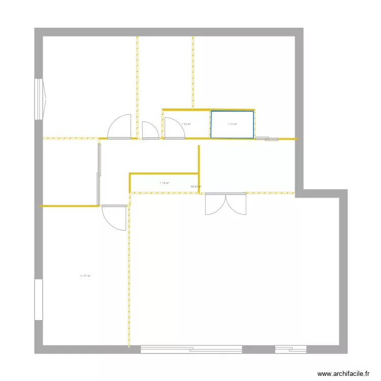 appartement sainte adresse 1. Plan de 