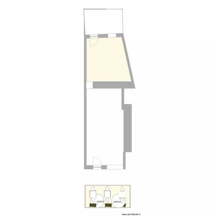Plan terrasse avant 28 11 2017. Plan de 