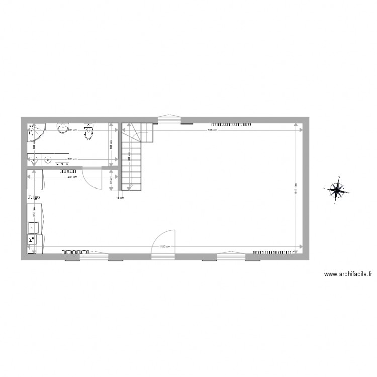 Maison future V2. Plan de 0 pièce et 0 m2