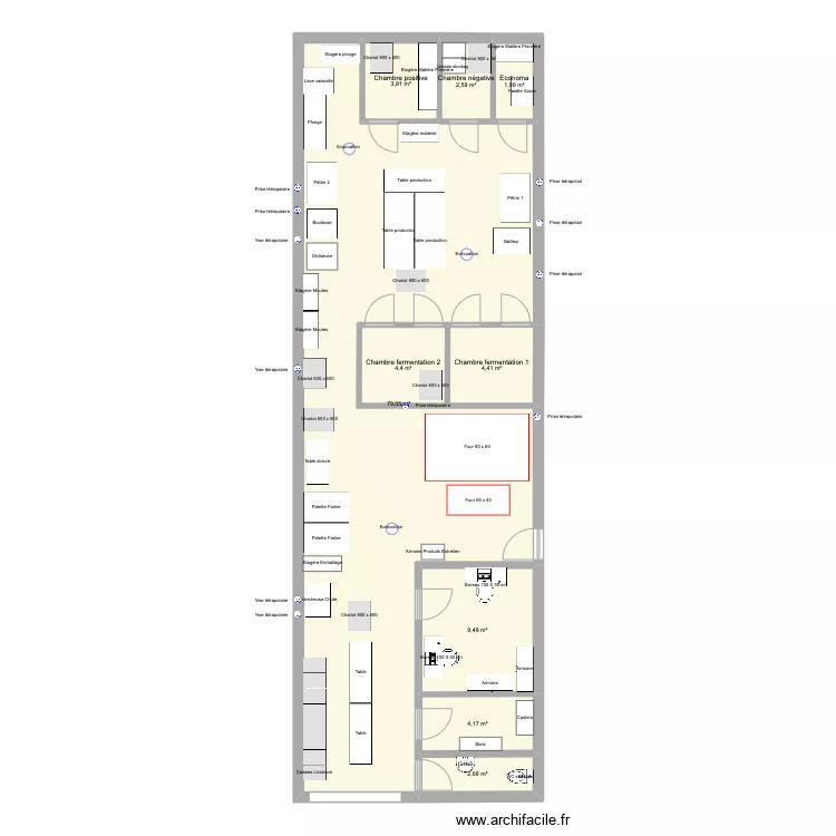 Dorian 120m2 - Montreuil 4. Plan de 