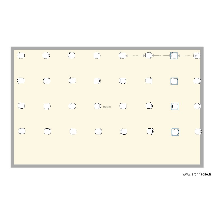 409 en bloc 3x10. Plan de 0 pièce et 0 m2