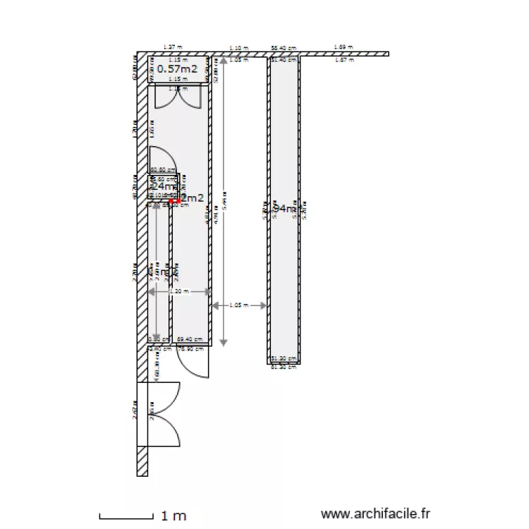 magasin chambre . Plan de 
