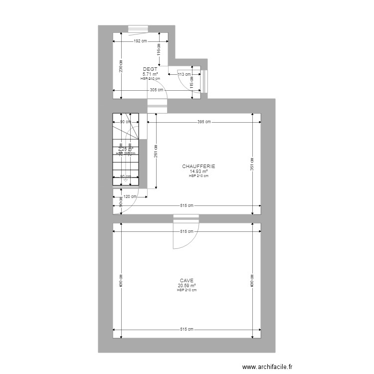 TUCCONI CAVE. Plan de 0 pièce et 0 m2