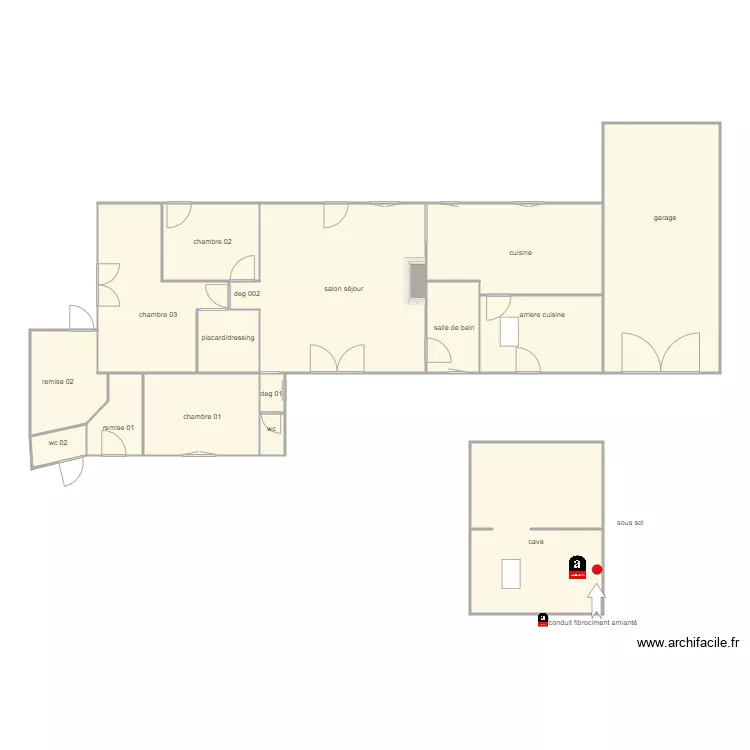 berry am 1306. Plan de 