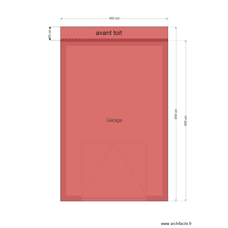 garage. Plan de 0 pièce et 0 m2