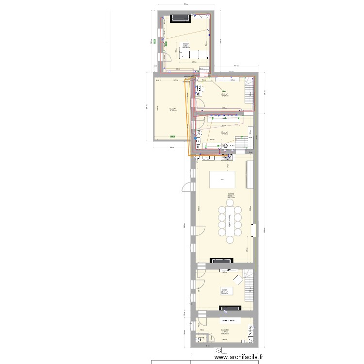 electricite 1. Plan de 0 pièce et 0 m2