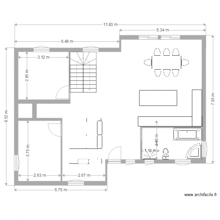 RDCBIS2. Plan de 0 pièce et 0 m2