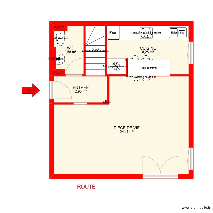 BI 11054 RDC. Plan de 0 pièce et 0 m2