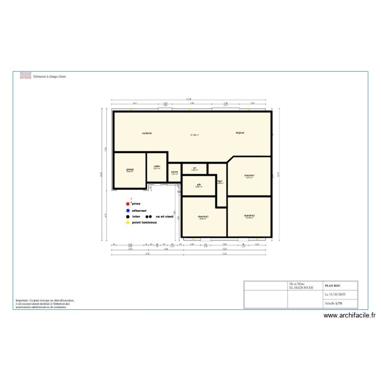 CHAPLAIN THIERRY. Plan de 0 pièce et 0 m2