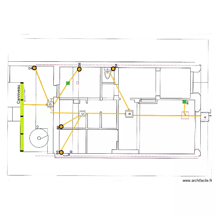 Tourterelles 40 . Plan de 