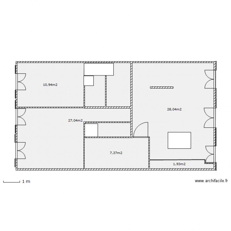 labrry 1er2. Plan de 0 pièce et 0 m2