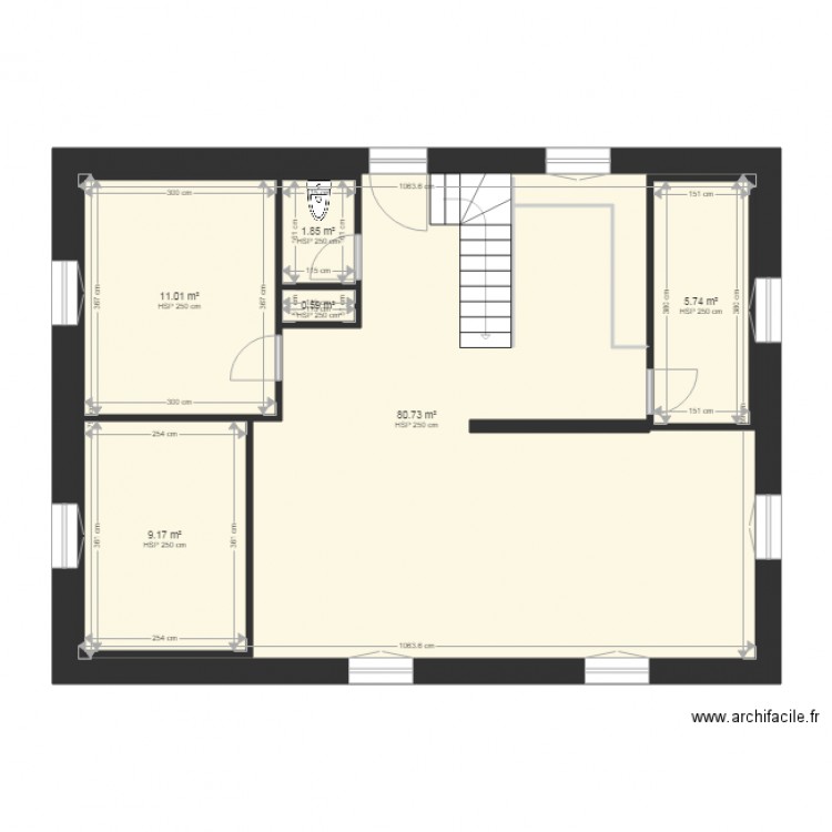 martins. Plan de 0 pièce et 0 m2