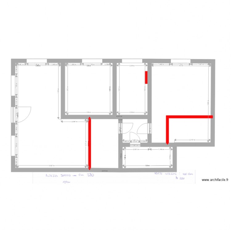 cecilia e andrea muebles. Plan de 0 pièce et 0 m2