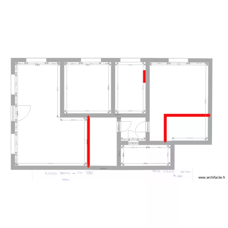 cecilia e andrea muebles. Plan de 