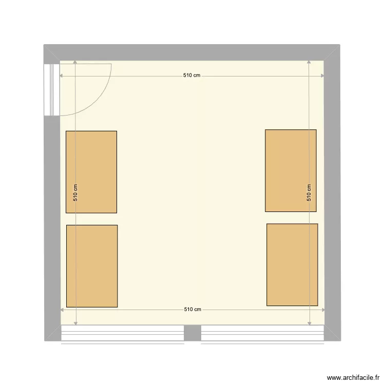 DI Working Space. Plan de 