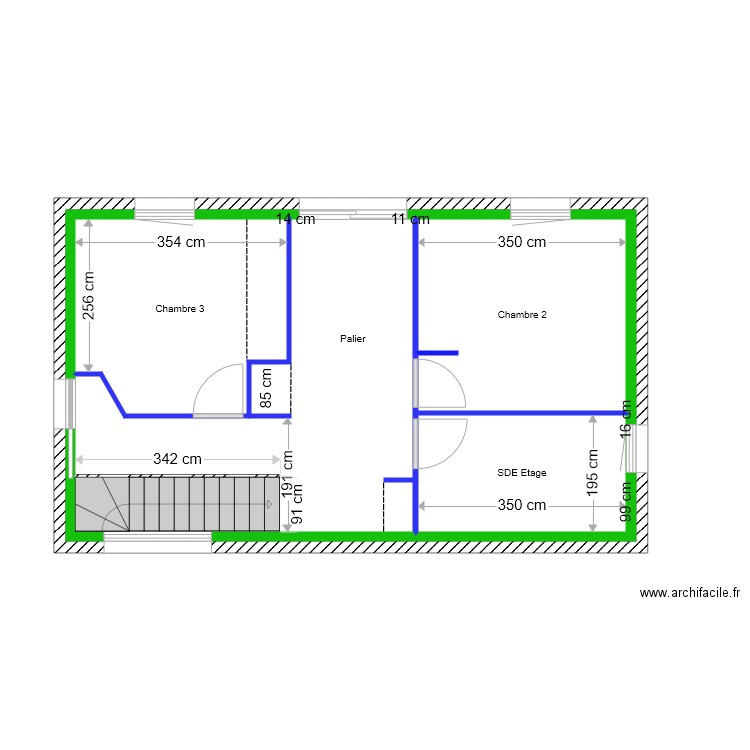 Plan Etage Bourgenay Porte 83. Plan de 0 pièce et 0 m2