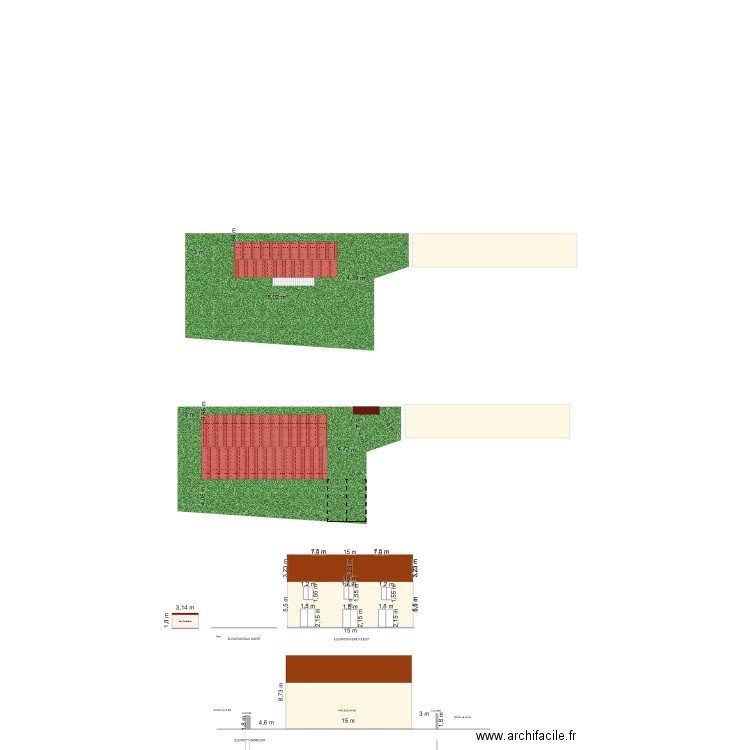 Coupes V2. Plan de 0 pièce et 0 m2