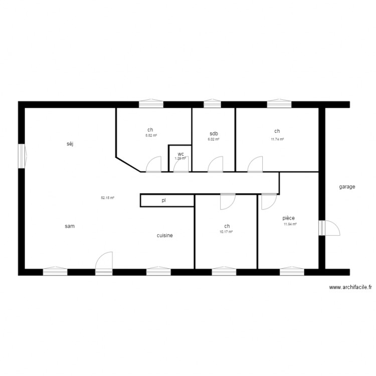 plan BARRALLON St SER. Plan de 0 pièce et 0 m2